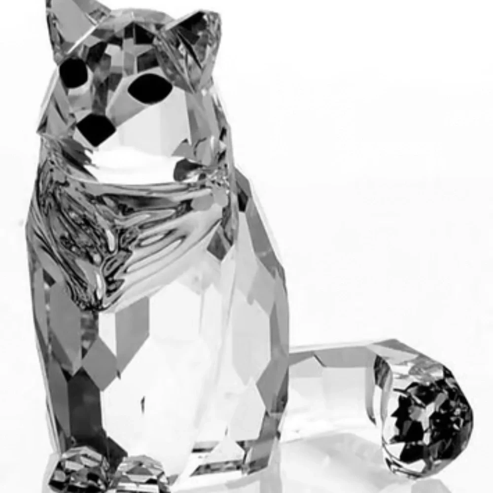 Swarovski Sitting Cat ~ Retired